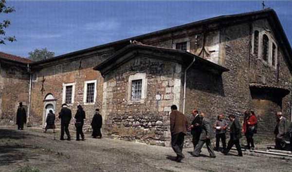 храм Айя-Йорги в Стамбуле до реставрации