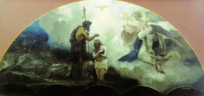 Крещение Господне. Г.И. Семирадский. 1876