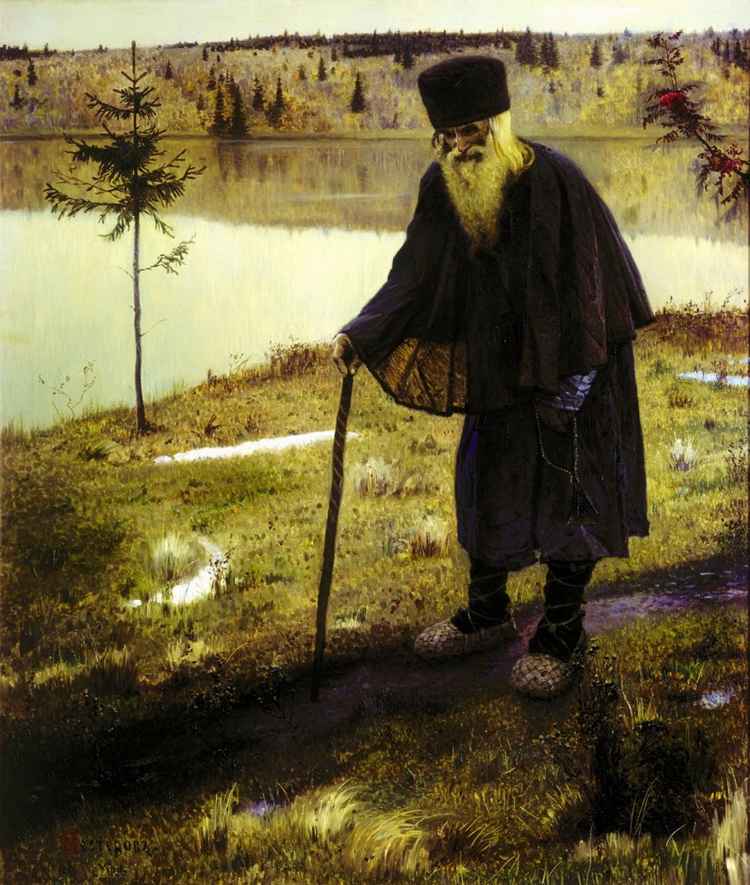 Михаил Нестеров. «Пустынник» (1888)