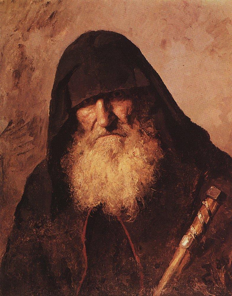 Палестинский монах. В. Д. Поленов. 1886 г.