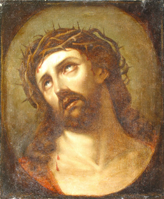 И.К. Зайцев. Христос в терновом венце. 1862
