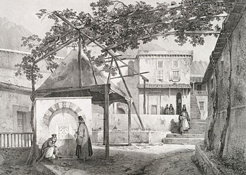 Монастырь св. вмч. Екатерины. Рисунок 1830 г.